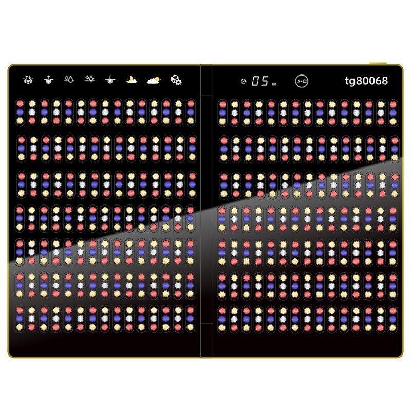 升级版折叠屏大排灯美容仪LED折叠款大排灯源头工厂ODM定制